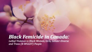 NGO UNCSW67 – Commission on the Status of Women (UNCSW) – Stop Black Femicide – Lethal Violence